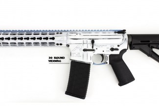 Aero-Precision_Monthly-Rifle-Giveaway_Battleworn-White-Cerakote-M4E1-Complete-Rifle_Left-Side-Close_03