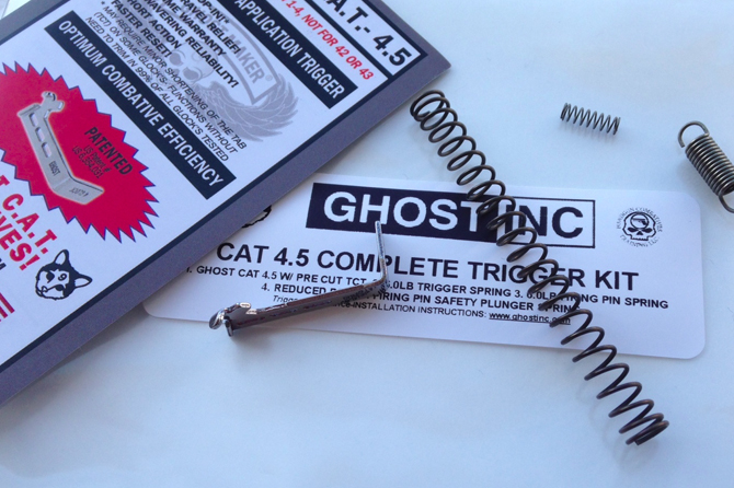 thumbnail image 2 of Ghost Inc. Drop-In Trigger Kit With Reduced Springs For Glock 43 – Tuning Kit, Steel Construction, USA Made 2 of 6