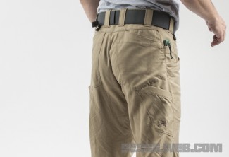Plenty of belt loops to keep things from going south in the rear.