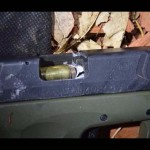 Disabling a gun with a bullet - deputy Marquez