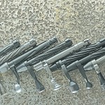 row-of-bolt-guns