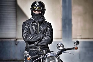 PDW motorcycle with jacket