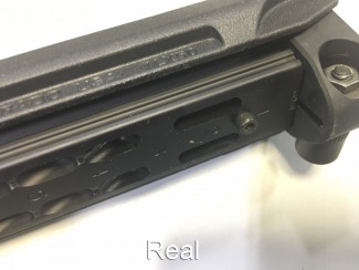 Finish on real UBR is hard coat. Does not scratch.