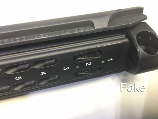 Cold anodized and is easily scratched.