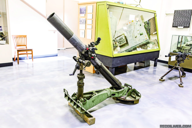 An example of an M30 4.2-inch “four-deuce” Mortar. 