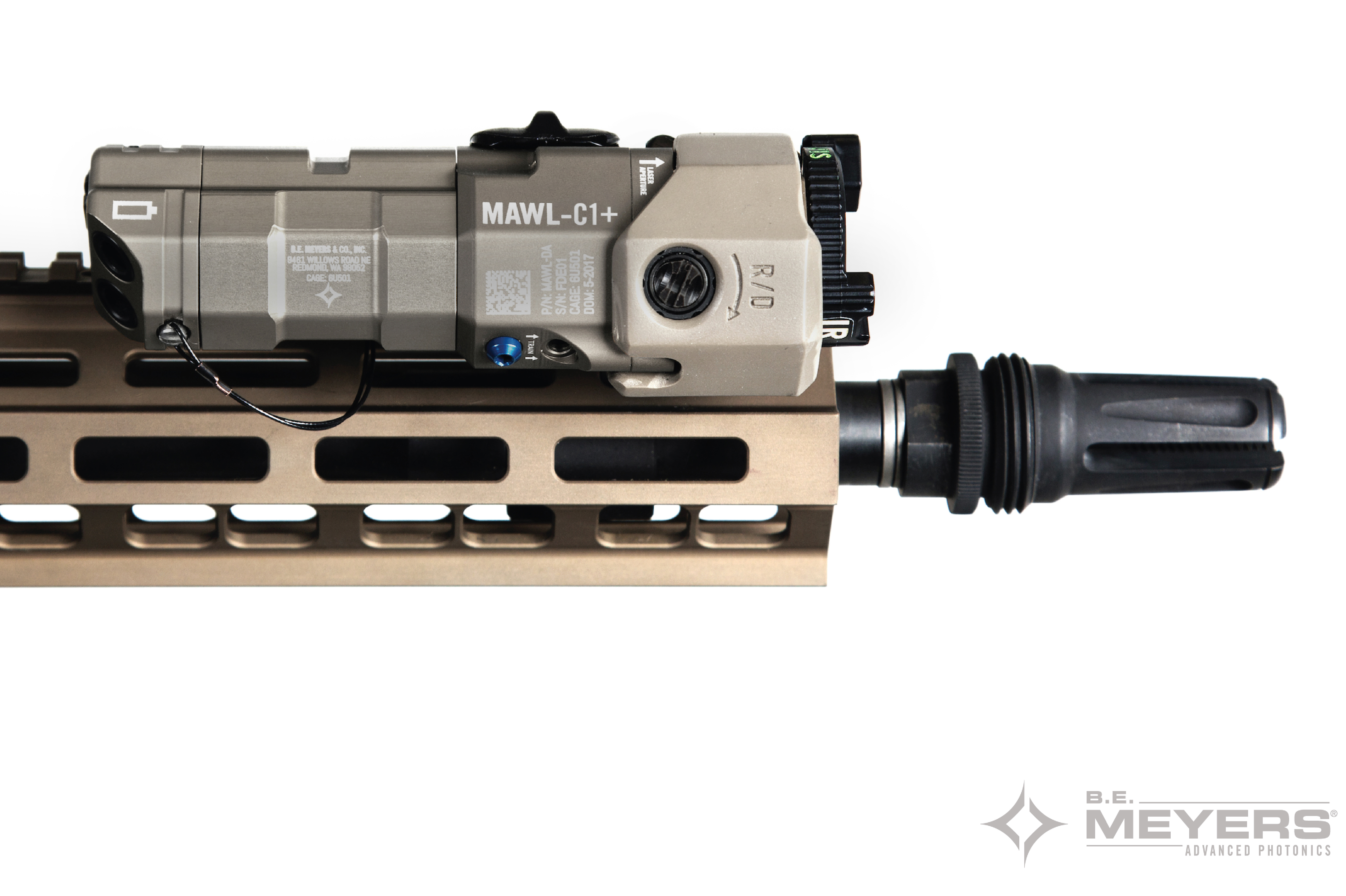 MAWL Laser Aiming Devices Now Available in FDE from B.E. Meyers RECOIL