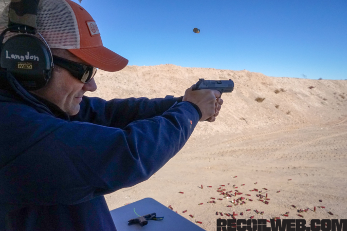 Muzzle flip? Minimal.