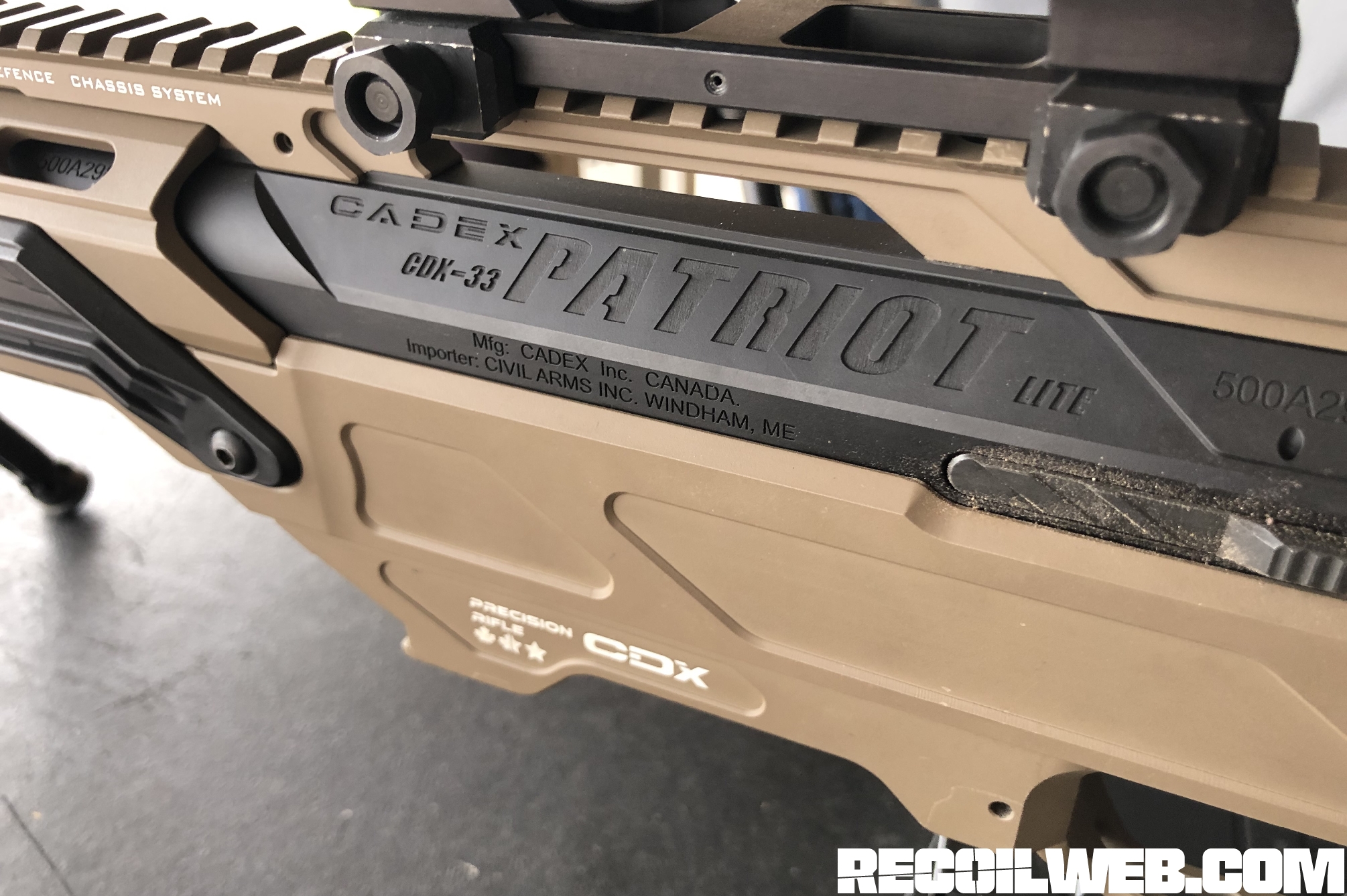 Cadex Defense CDX-TAC Patriot Lite, SHOT 2019