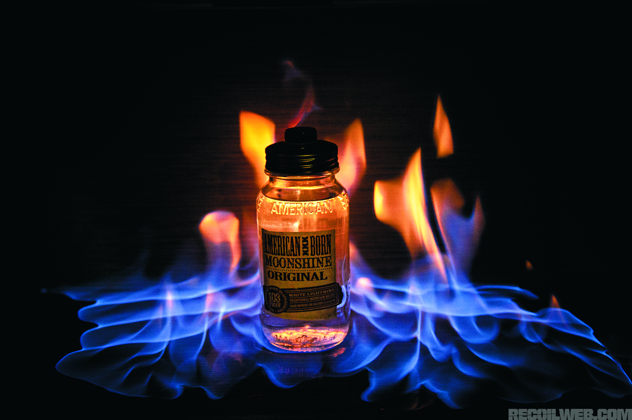 Moonshine without odor and with a mild taste Moonshine without odor and with a mild taste