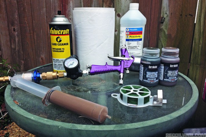how to cerakote required tools