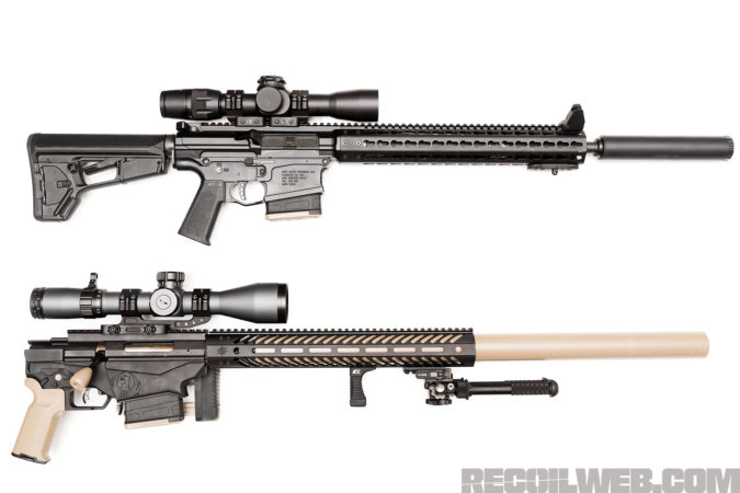 With its folding stock, the Witt Integral RPR is no longer than a 16-inch rifle with a can and collapsed stock.