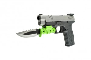 LaserLyte Zombie Killer Edition Pistol Bayonet