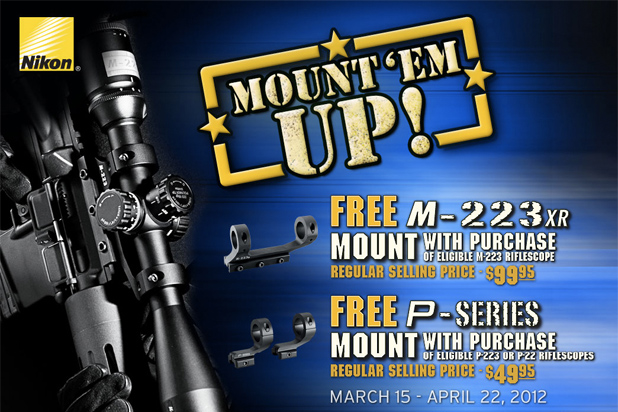 Nikon Free Mount With Purchase of Scope Promo