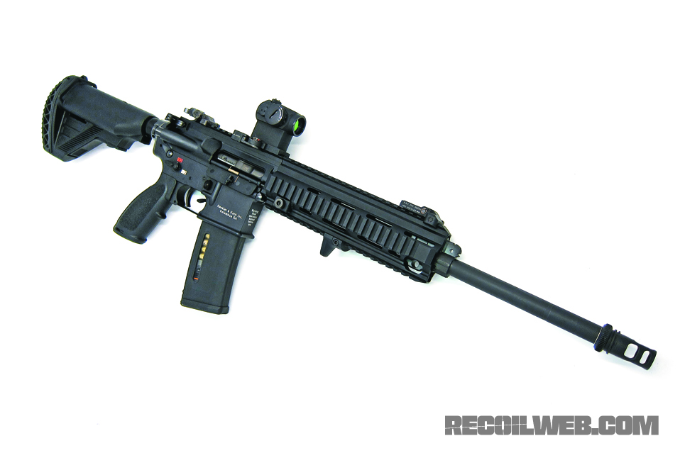 The MR556A1 is HK’s first commercially available AR-platform rifle. 