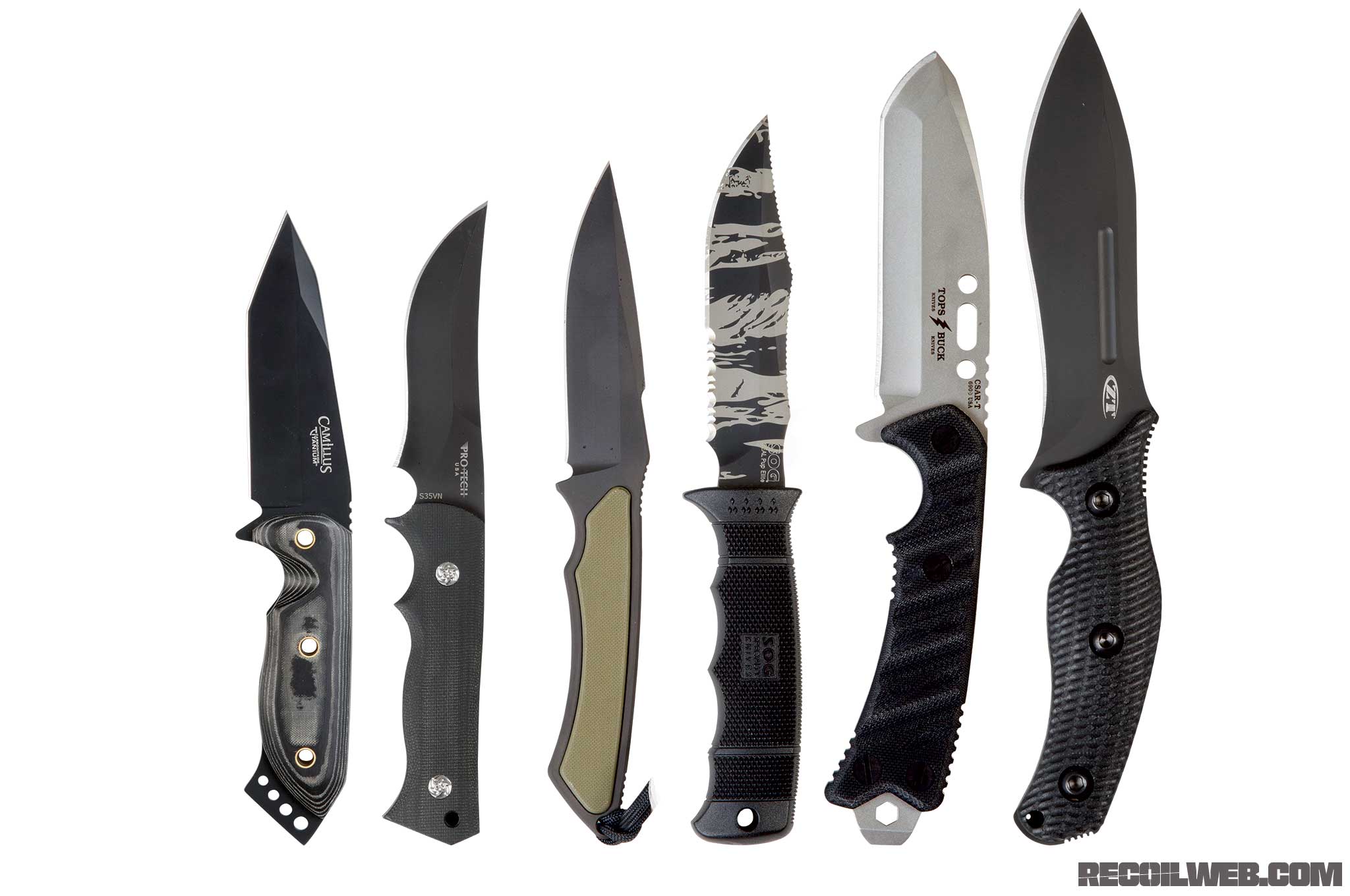 Fixed Blades Unusual Suspects RECOIL