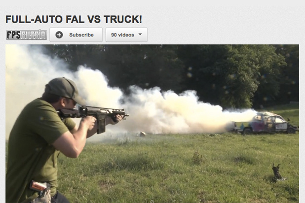 FPSRussia – FULL-AUTO FAL VS TRUCK!