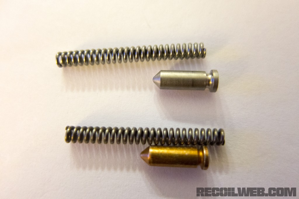 Selector Detent and Selector Detent Springs Comparison