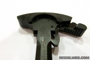 BCM Gunfighter Charging Handle Updated Upper Front View