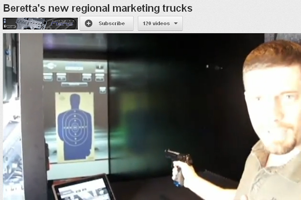 Beretta’s New Mobile Showrooms (video)