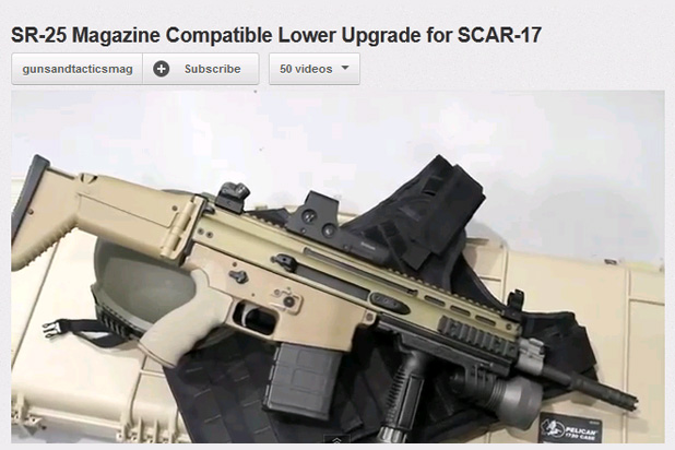 Handl Defense SCAR25 Lower for SCAR 17
