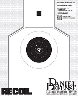 Recoil Target - Daniel Defense