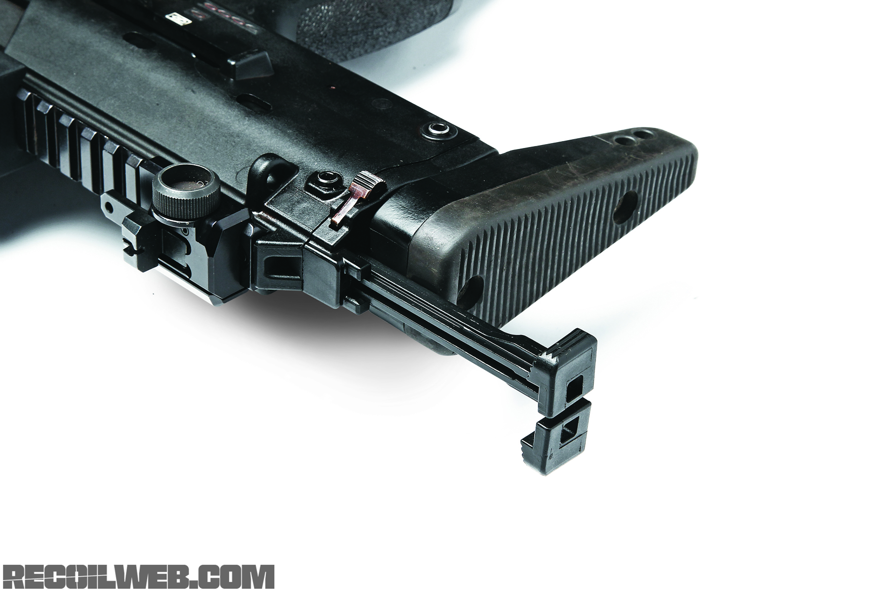 HK MP7A1 Charging Handle 15719 on September 5, 2012 for Recoil. 