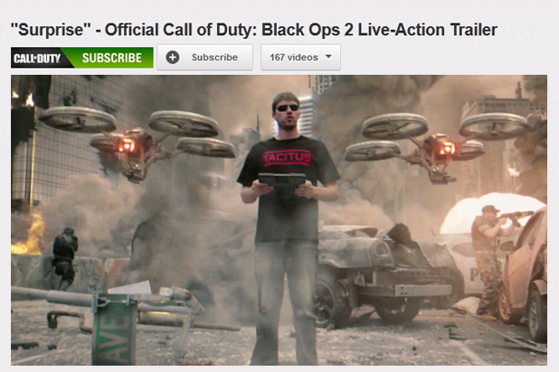 COD Black Ops 2 – Surprise Live Action Trailer