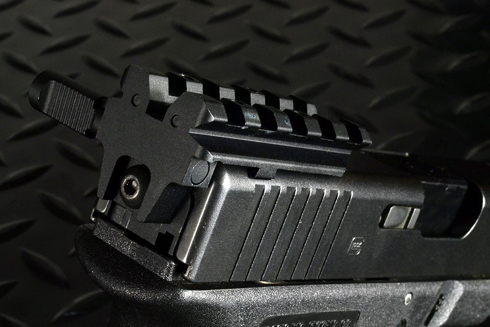 Strike Industries Glock Rear Sight Rail