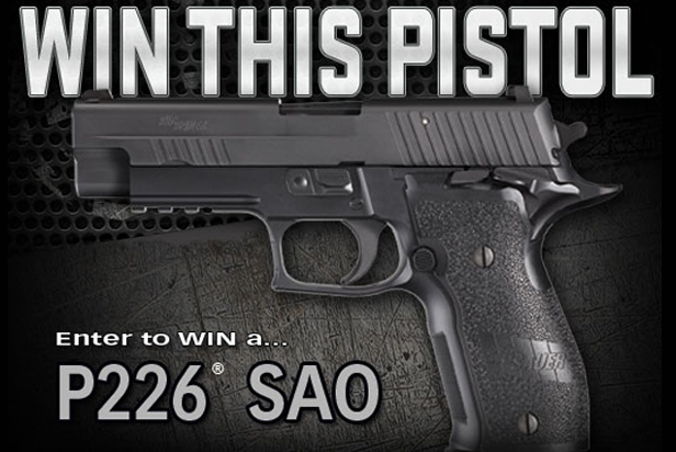 Team Sig Sweepstakes: Win a P226 SAO