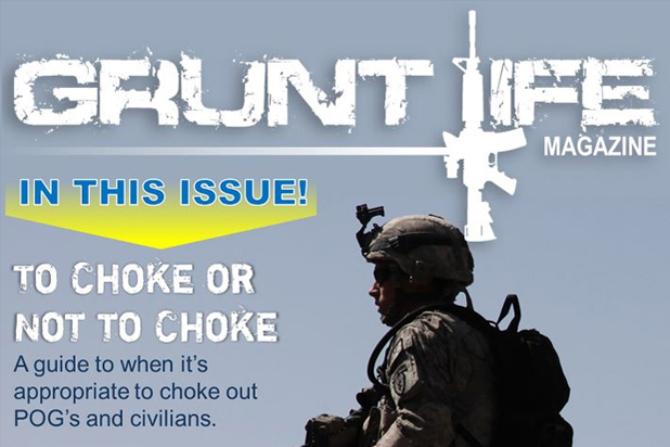 Grunt Life: Knuckle-dragging eZine Coming Soon