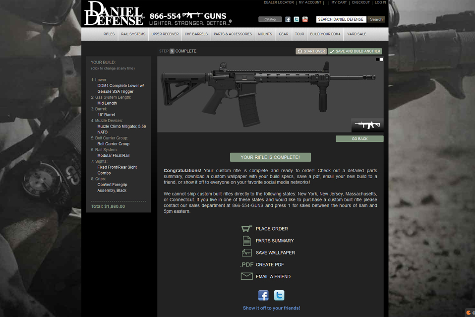 Editor’s decision – Daniel Defense “Build Your Own” DDM4