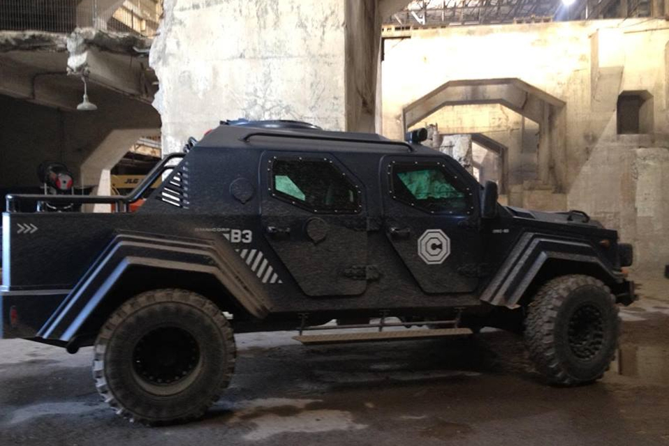 Terradyne Armored Vehicles makes Robocop appearance