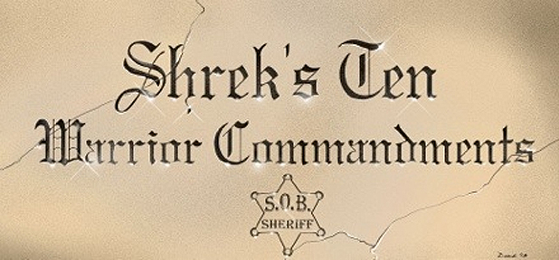Shrek's Ten Warrior Commanments