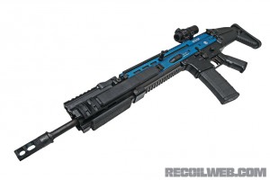 Ken Pfau's Blue FN SCAR 16S