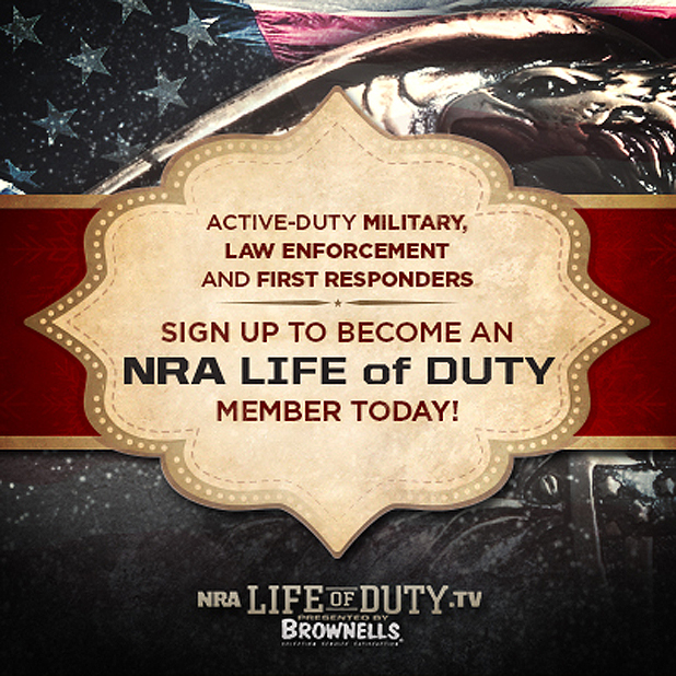 Special NRA Life of Duty Holiday Membership