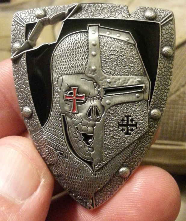 American Snipers In Hoc Signo Vinces challenge coin 1