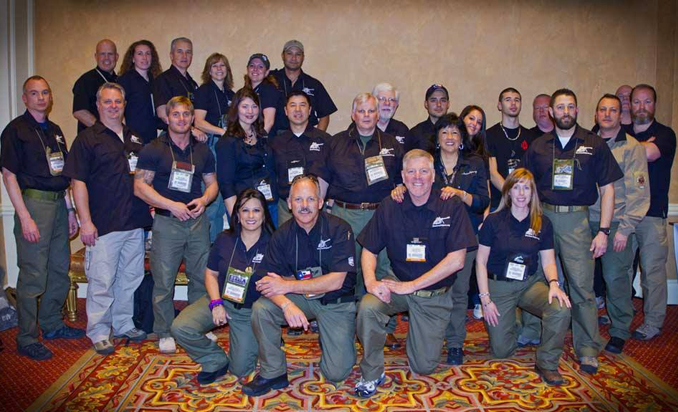 American Snipers staff at SHOT 2014