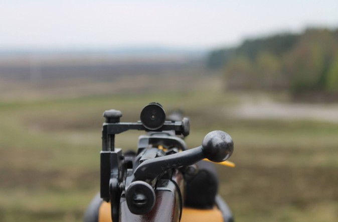 She’s nearly a century old – No1 Mk 3 Lee Enfield on the range