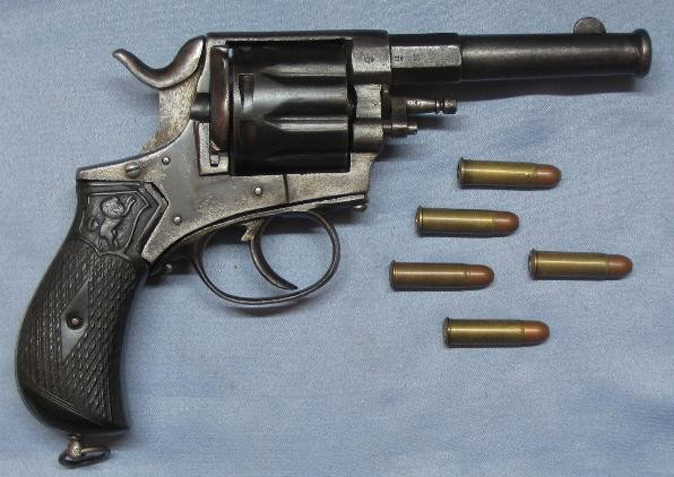 Browning 9-shot revolver