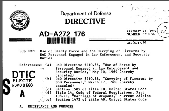 The Second Amendment – you can defend it, but you cannot practice it