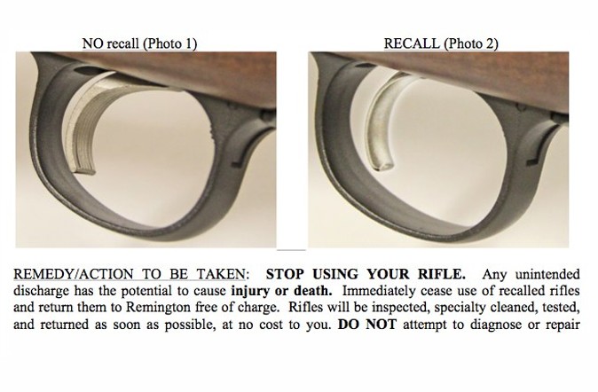 Remington recalling Model 700s and Model 7s with X-Mark Pros