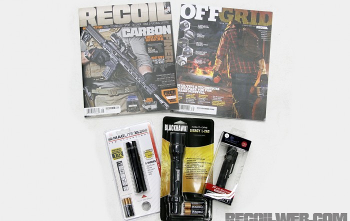 RECOIL Giveaway – BLACKHAWK!, Maglite, & Olight Flashlight Combo