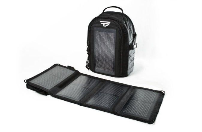 Tracking Point Solar Charge Backpack