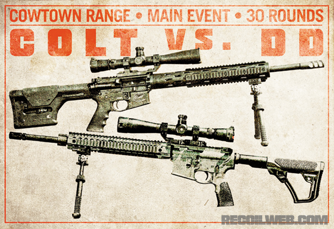 DMR Dustup- Colt and Daniel Defense