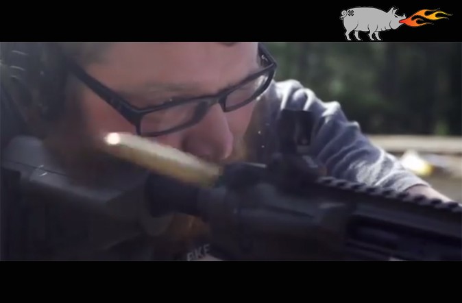 Breaking a piñata the Noveske Way – Viva Noveske!