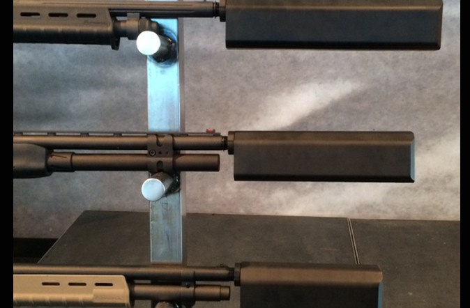 Full speed with the Salvo 12 shotgun suppressor