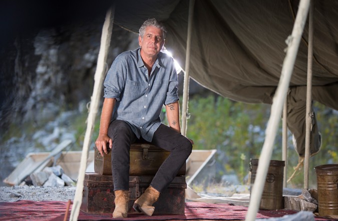 Anthony Bourdain on travel, food and war