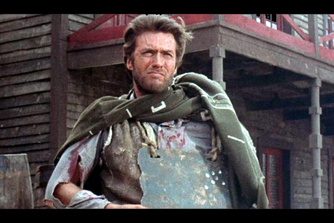 Clint Eastwood home made body armor