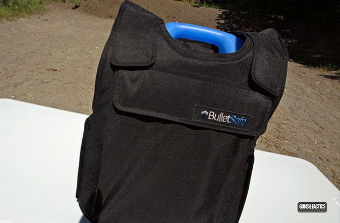 Testing “BulletSafe” armor