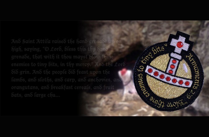 Orca’s Holy Hand Grenade of Antioch Morale Patch